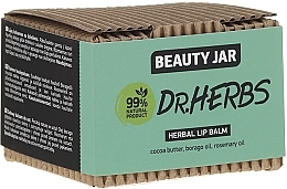 Fragrances, Perfumes, Cosmetics Lip Balm - Beauty Jar Dr.Herbs Herbal Lip Balm