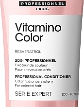 Hair Colour Protection Conditioner - L'Oreal Professionnel Serie Expert Vitamino Color Resveratrol Conditioner — photo N18