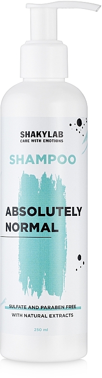 Sulfate-free Shampoo for Normal Hair 'Absolutely Normal' - SHAKYLAB Sulfate-Free Shampoo — photo N9