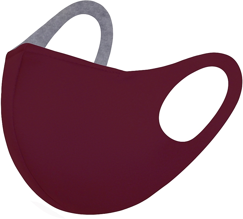 Protective Pitta Mask, marsala, XS-size - MAKEUP — photo N1