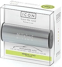 Fragrances, Perfumes, Cosmetics Car Perfume "Mineral Gold" - Millefiori Milano Icon Metallo Mineral Gold