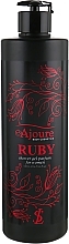 Fragrances, Perfumes, Cosmetics Shower Gel Cream "Ruby" - Ajoure Ruby Perfumed Shower Gel