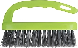 Fragrances, Perfumes, Cosmetics Large Hand and Nail Brush, green with grey bristle - LULA