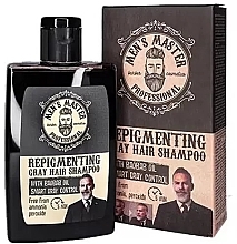 Fragrances, Perfumes, Cosmetics Toning Shampoo for Grey Hair - Men's Master Smart Gray Control