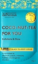 Delhicious Coco-Nut-Tea For You Coconut Black Tea Body Scrub - Delhicious Coco-Nut-Tea For You Coconut Black Tea Body Scrub — photo N1