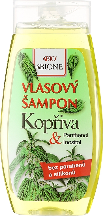 Shampoo - Bione Cosmetics Nettle Hair Shampoo — photo N1