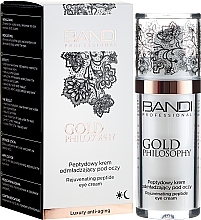 Eye Contour Peptide Cream - Bandi Professional Gold Philosophy Rejuvenating Peptide Eye Cream — photo N1