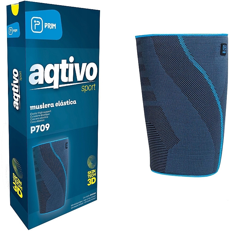 Elastic Thigh Bandage, size M - Prim Aqtivo Sport — photo N1