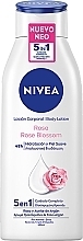 Rose 5in1 Body Lotion - Nivea Body Lotion 5in1 Rose Blossom — photo N1