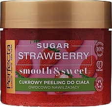 Fragrances, Perfumes, Cosmetics Sugar Body Scrub with Strawberry Scent - Perfecta Sugar Strawberry Smooth & Sweet