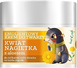 Fragrances, Perfumes, Cosmetics Kids Emollient Face Cream "Calendula Flower" - Farmona Herbal Care Kids