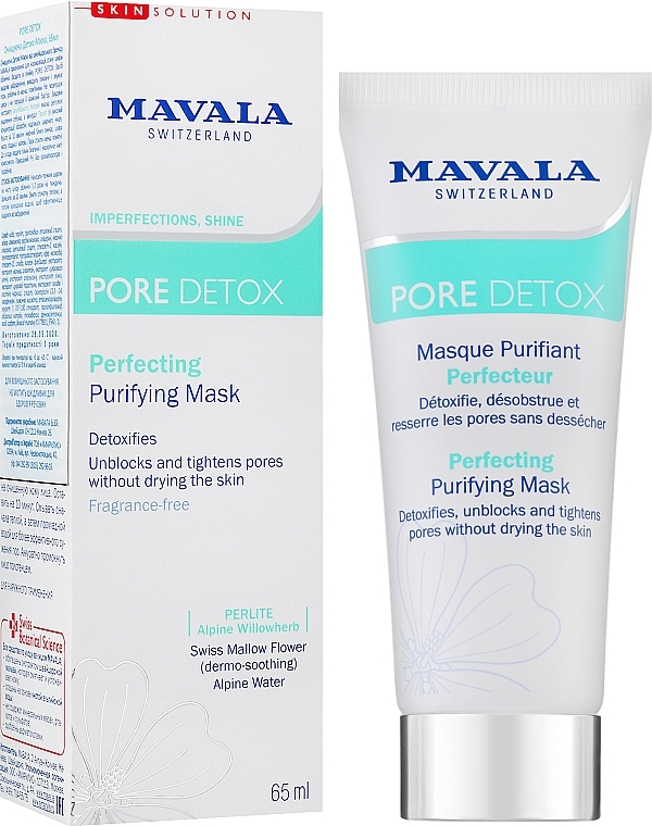 Cleansing Face Detox-Mask - Mavala Pore Detox Perfecting Purifying Mask — photo N7