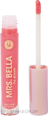 Lip Gloss - BH Cosmetics Mrs. Bella Lip Gleam High Shine Lipgloss — photo Golden Peach