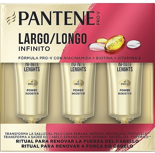 Long Hair Booster - Pantene Pro-V Infinite Lenghts Power Booster — photo N1