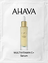 Fragrances, Perfumes, Cosmetics Firming Serum - Ahava Firming MultiVitamin C+ Serum (sample)