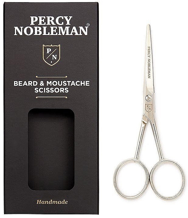 Beard & Mustache Scissors - Percy Nobleman Beard & Moustache Scissors  — photo N2