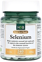 Selenium Dietary Supplement , 200 mg, 240 pcs. - Holland & Barrett Selenium 200mg — photo N1