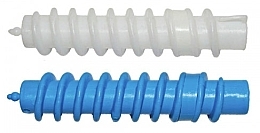 Spiral Perm Curlers d16, white-blue - Tico Professional — photo N2