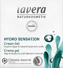 Fragrances, Perfumes, Cosmetics Cream-Gel with Algae and Hyaluronic Acid - Lavera Hydro Sensation Cream Gel