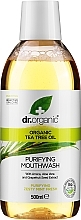 Fragrances, Perfumes, Cosmetics Mouthwash "Tea Tree" - Dr.Organic Bioactive Oralcare Tea Tree Mouthwash