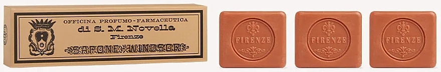 Set - Santa Maria Novella Windsor Soap Box (soap/3x50g) — photo N2