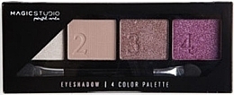 Fragrances, Perfumes, Cosmetics Eyeshadow Palette, version B - Magic Studio The Nudes Eyeshadow Palette 4 Colors