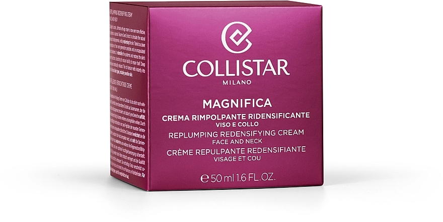 Anti-Aging Face & Neck Cream - Collistar Magnifica Replumping Redensifying Cream Face And Neck — photo N3
