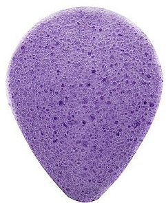 Cleansing Teardrop Sponge "Lavender" - Bebevisa Konjac Sponge — photo N1