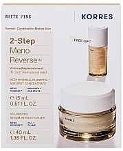 Fragrances, Perfumes, Cosmetics Set - Korres White Pine (f/cr/40ml + f/ser/15ml)