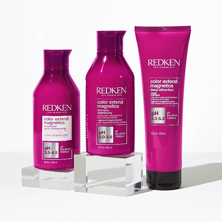 Color-Treated Hair Mask - Redken Color Extend Magnetics Color Captivating Treatment — photo N5