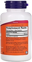 Vitamins "Inositol", 500mg - Now Foods Inositol Capsules — photo N2