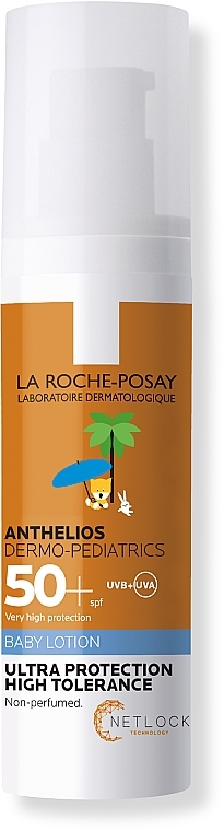 Sun Milk SPF50+ for Sensitive Babies Skin - La Roche-Posay Anthelios Kids SPF 50+ Dermo Pediatrics Mexoryl 100 ml — photo N1