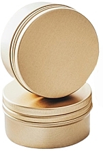Fragrances, Perfumes, Cosmetics Aluminum Storage Jar, golden - Ministerstwo Dobrego Mydła