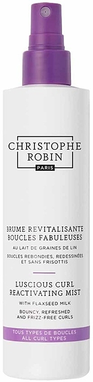 Curl Activating Spray - Christophe Robin Luscious Curl Revival Mist — photo N1