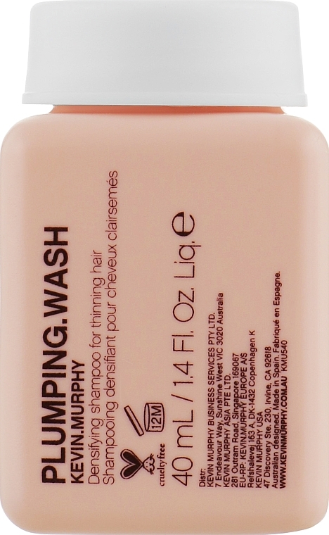 Volumizing & Thickening Shampoo for Dry & Thin Hair - Kevin Murphy Plumping Wash — photo N1