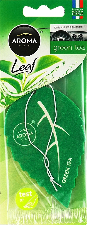 Car Aroma Spray 'Green Tea' - Aroma Car Leaf — photo N6