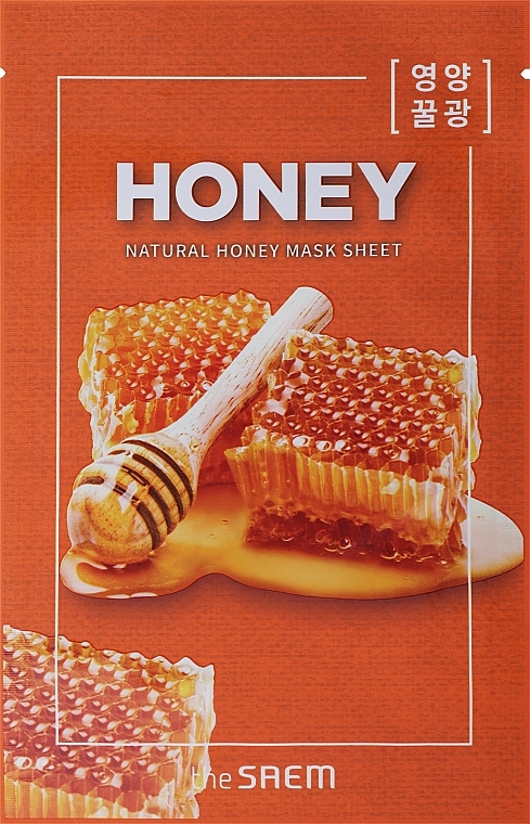 Natural Honey Sheet Mask - The Saem Natural Honey Mask Sheet — photo N7