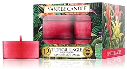 Fragrances, Perfumes, Cosmetics Tea Light Candles - Yankee Candle Tropical Jungle