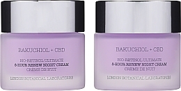 Fragrances, Perfumes, Cosmetics Set - London Botanical Laboratories Bakuchiol+CBD Bio-Retinol Ultimate 8-Hour Renew Night Cream (cr/50ml + c/50ml)