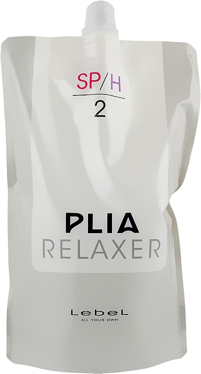 Fixing Cream for Sensory Hair Straightening, step 2 - Lebel Plia Relaxer SP/H2 — photo N1