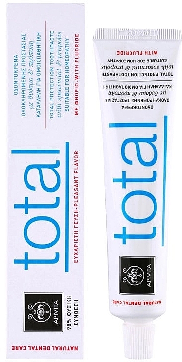 Toothpaste - Apivita Natural Dental Care Total — photo N1