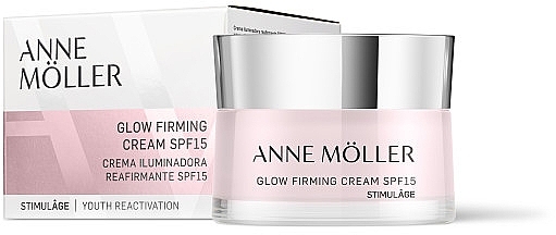 Anti-Aging Face Cream - Anne Moller Stimulage Glow Firming Cream SPF15 — photo N15