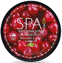 Cranberry Sugar Body Scrub - Bio2You Body Sugar Scrub — photo N1