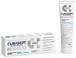 Teeth Mousse - Curaprox Curasept Biosmalto Impact Action Mousse Caries, Abrasion & Erosion Delicate Mint — photo N2