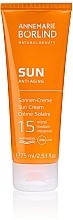 Fragrances, Perfumes, Cosmetics Sun Cream SPF 15 - Annemarie Borlind Sun Anti Aging Sun Cream SPF 15