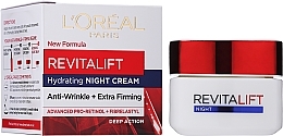 Fragrances, Perfumes, Cosmetics Anti-Wrinkle Night Cream - L'Oreal Paris Revitalift