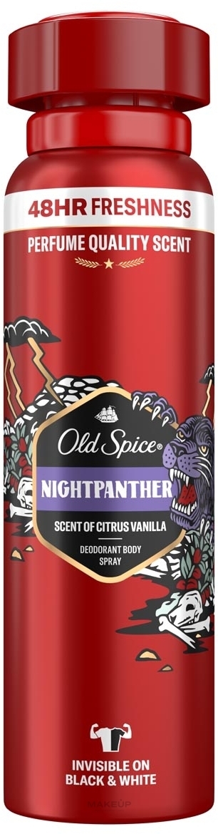 Deodorant Spray - Old Spice Night Panther Deodorant Spray — photo 150 ml