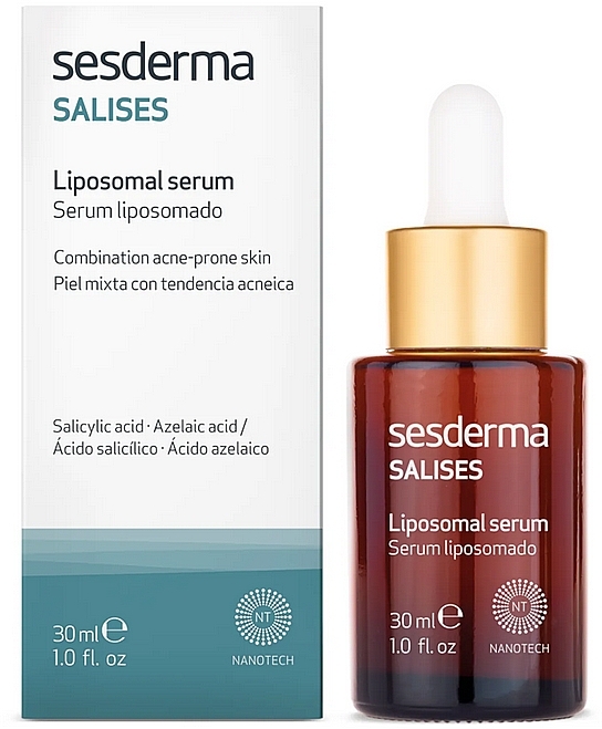 Serum for Acne-Prone Skin - Sesderma Salises Liposomal Serum Acne-Prone Skin — photo N1