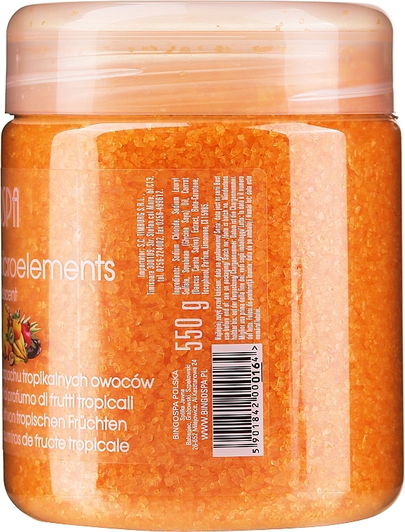 Bath Salt with Microelements & Tropical Fruits Scent - BingoSpa Bath Salt With Microelements & Tropical Fruits Scent — photo N14