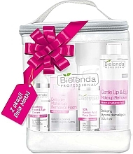 Fragrances, Perfumes, Cosmetics Set - Bielenda Professional Sensitive-Skin (bath/160ml + bath/200ml + cr/50ml + ser/50ml + bag)